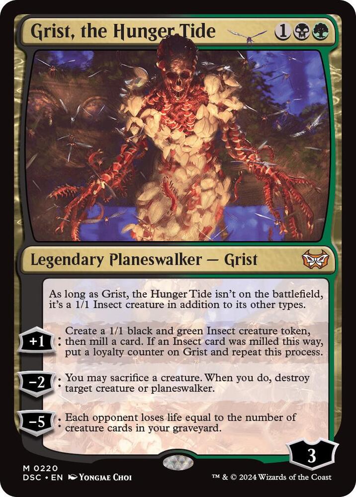 Grist, the Hunger Tide [Commander: Duskmourn: House of Horror] 220
