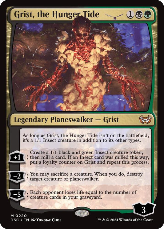 Grist, the Hunger Tide [Commander: Duskmourn: House of Horror] 220