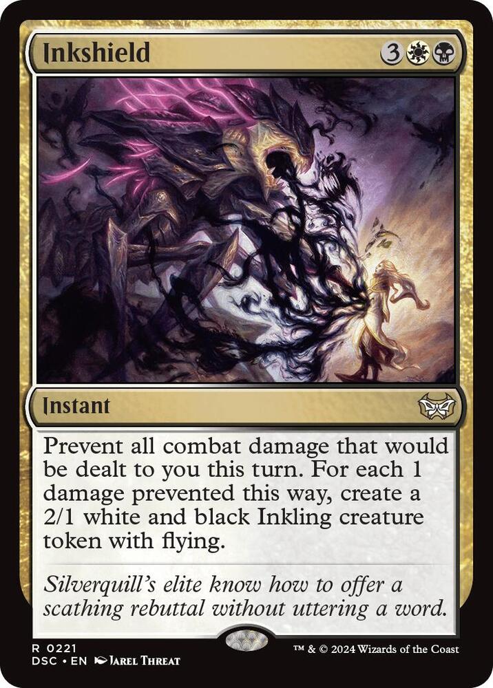 Inkshield [Commander: Duskmourn: House of Horror] 221