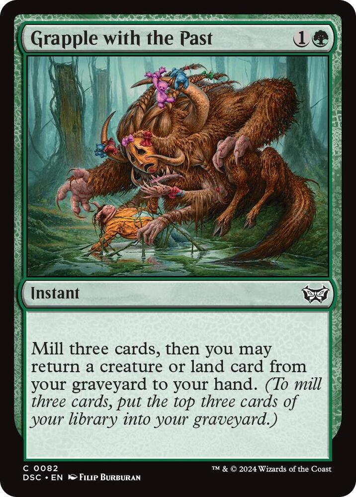 Grapple with the Past [Commander: Duskmourn: House of Horror] 82
