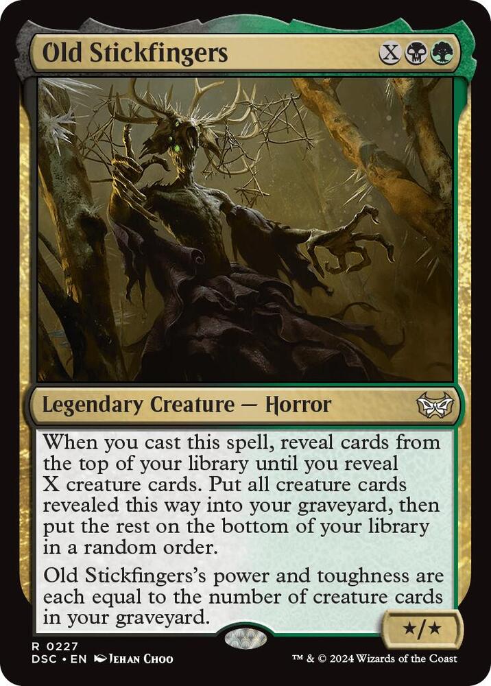 Old Stickfingers [Commander: Duskmourn: House of Horror] 227