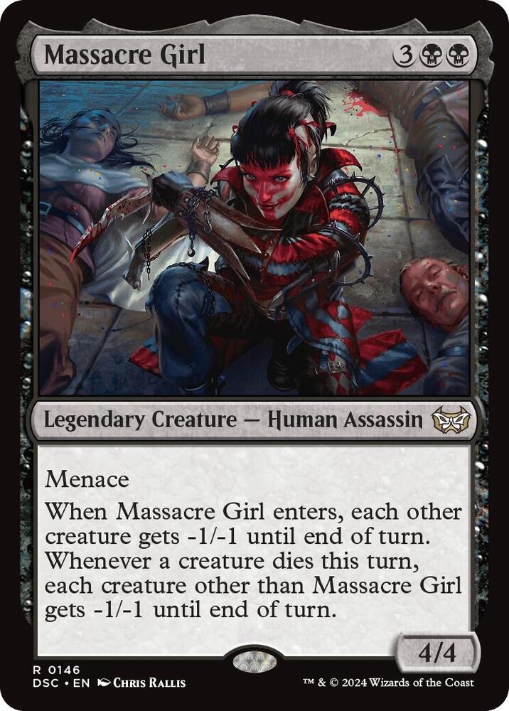 Massacre Girl [Commander: Duskmourn: House of Horror] 146