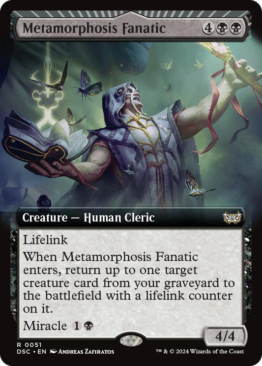 Metamorphosis Fanatic (Extended Art) [Commander: Duskmourn: House of Horror] 51