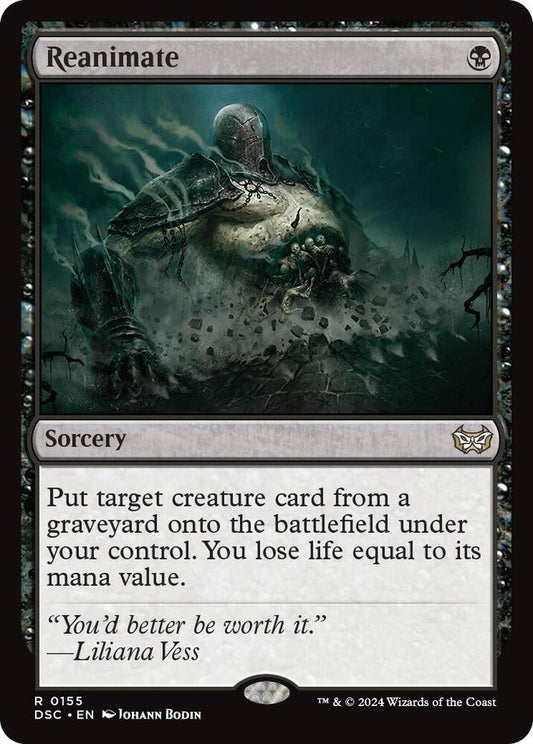 Reanimate [Commander: Duskmourn: House of Horror] 155