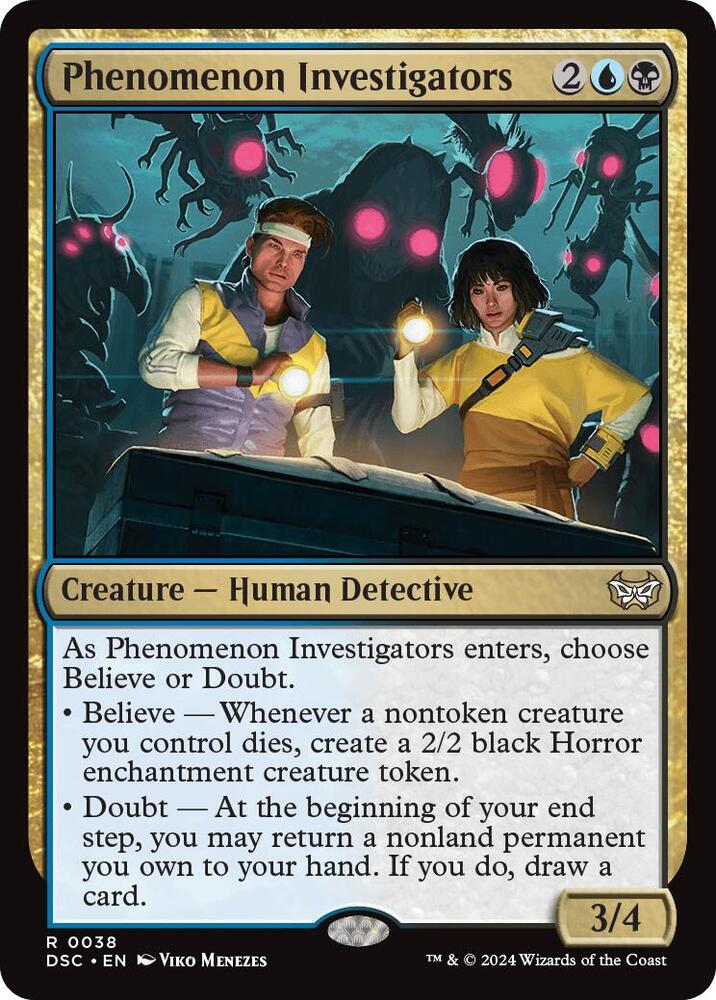 Phenomenon Investigators [Commander: Duskmourn: House of Horror] 38