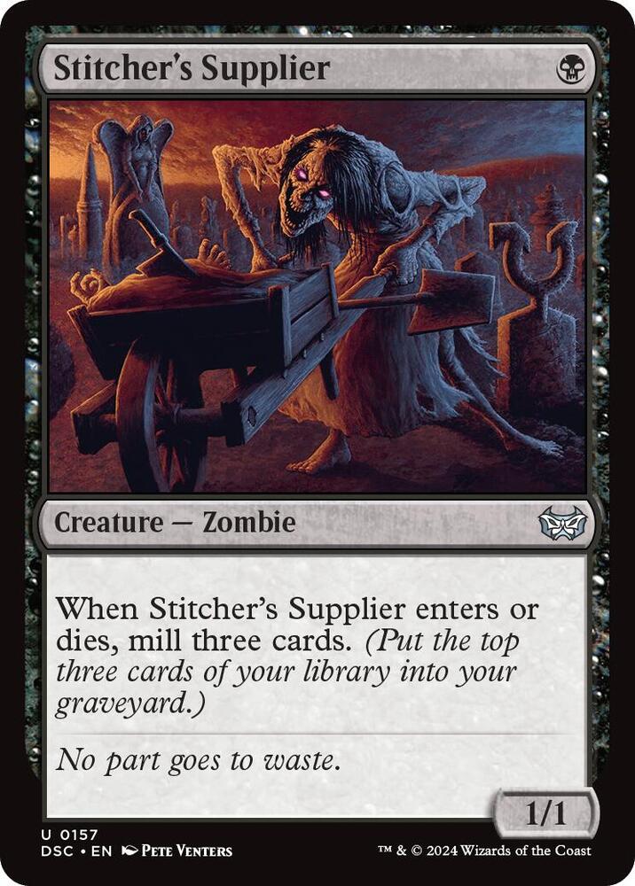 Stitcher's Supplier [Commander: Duskmourn: House of Horror] 157