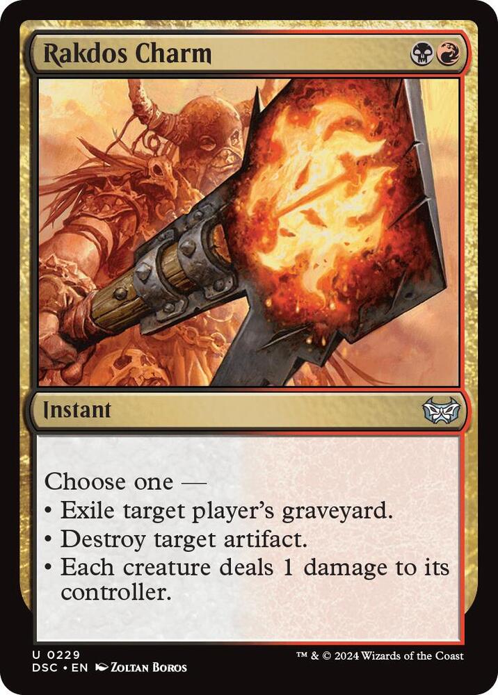 Rakdos Charm [Commander: Duskmourn: House of Horror] 229