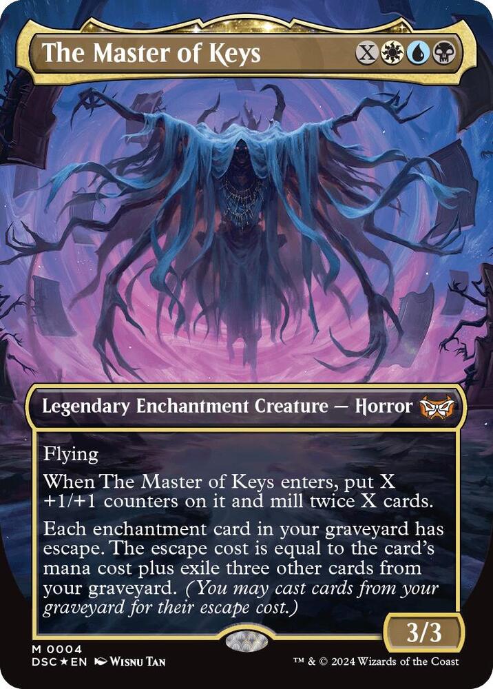 The Master of Keys (Borderless) [Commander: Duskmourn: House of Horror] 4