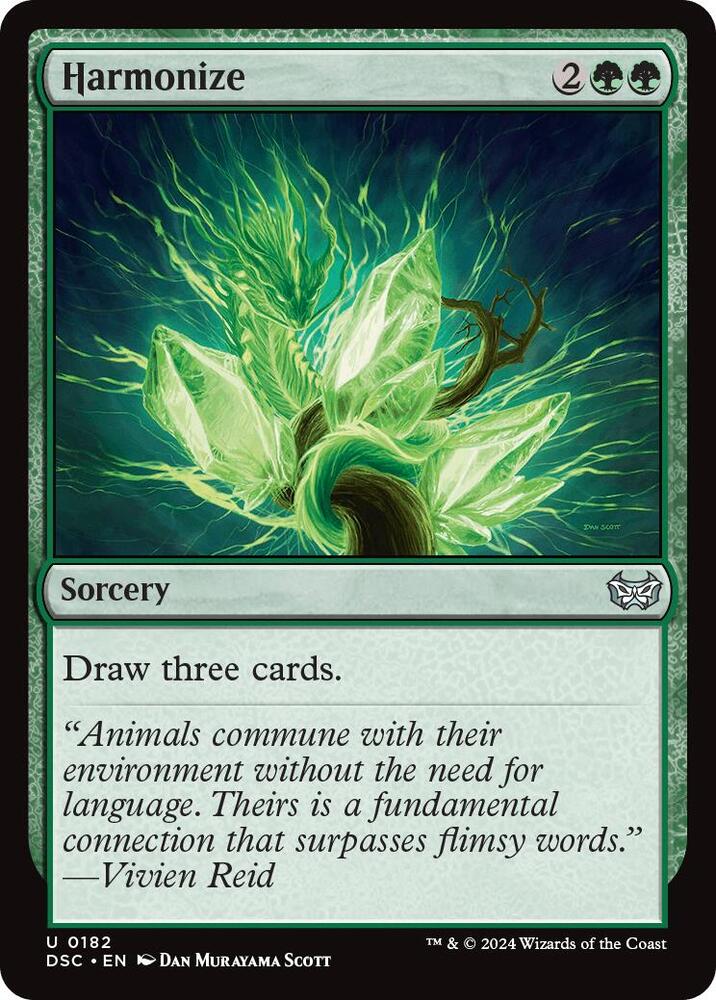 Harmonize [Commander: Duskmourn: House of Horror] 182