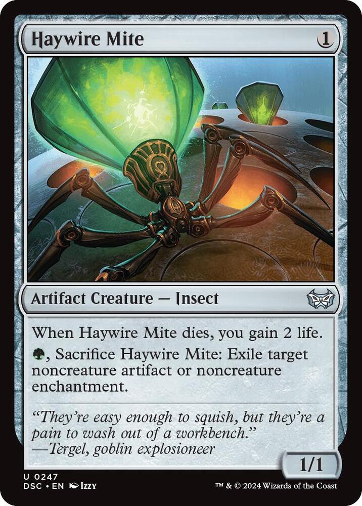 Haywire Mite [Commander: Duskmourn: House of Horror] 247