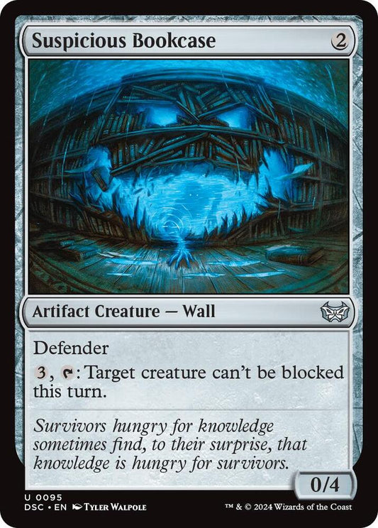 Suspicious Bookcase [Commander: Duskmourn: House of Horror] 95