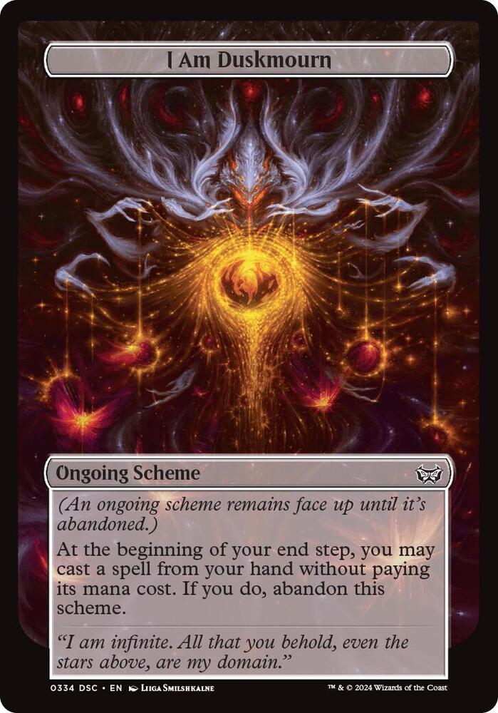 I Am Duskmourn (Full Art) [Archenemy: Duskmourn] 334