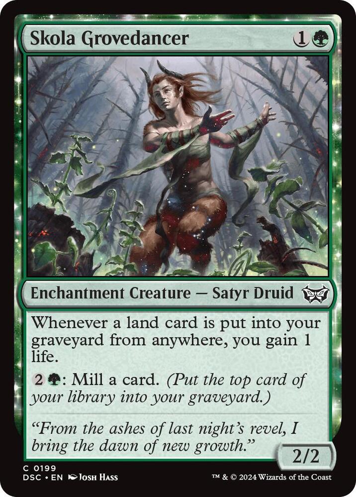 Skola Grovedancer [Commander: Duskmourn: House of Horror] 199