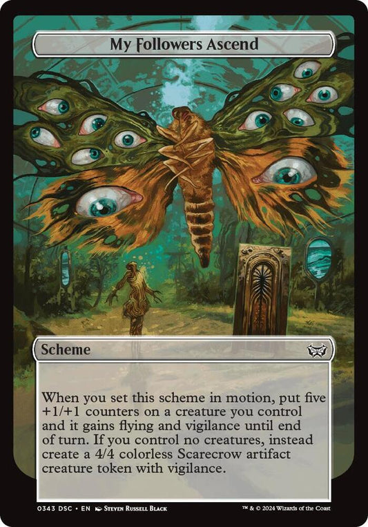 My Followers Ascend (Full Art) [Archenemy: Duskmourn] 343