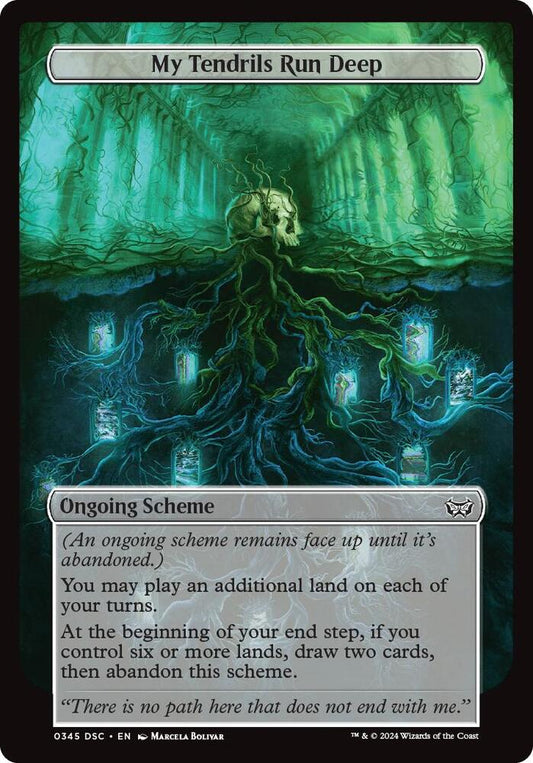 My Tendrils Run Deep (Full Art) [Archenemy: Duskmourn] 345