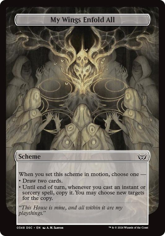 My Wings Enfold All (Full Art) [Archenemy: Duskmourn] 348