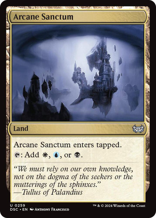 Arcane Sanctum [Commander: Duskmourn: House of Horror] 259