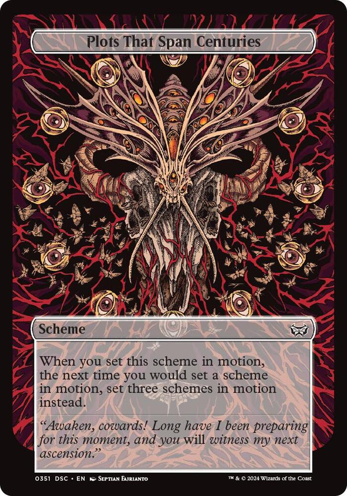 Plots That Span Centuries (Full Art) [Archenemy: Duskmourn] 351