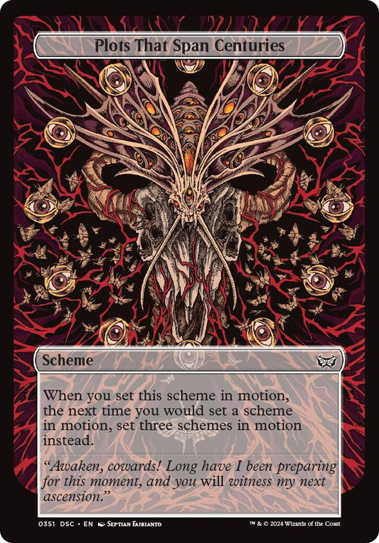 Plots That Span Centuries (Full Art) [Archenemy: Duskmourn] 351