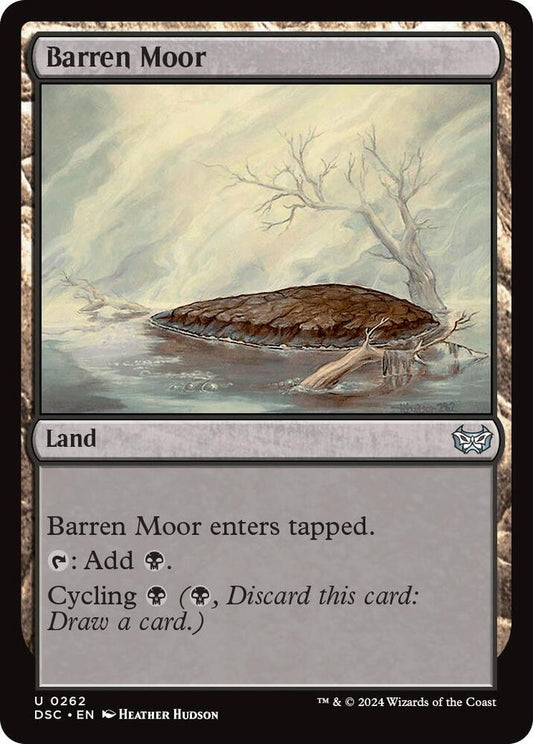 Barren Moor [Commander: Duskmourn: House of Horror] 262