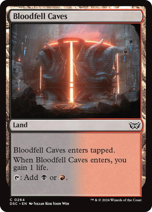 Bloodfell Caves [Commander: Duskmourn: House of Horror] 264