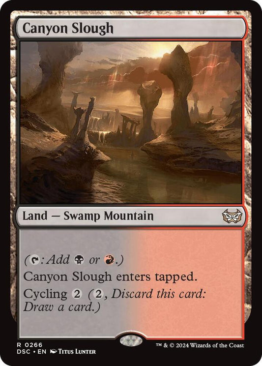 Canyon Slough [Commander: Duskmourn: House of Horror] 266