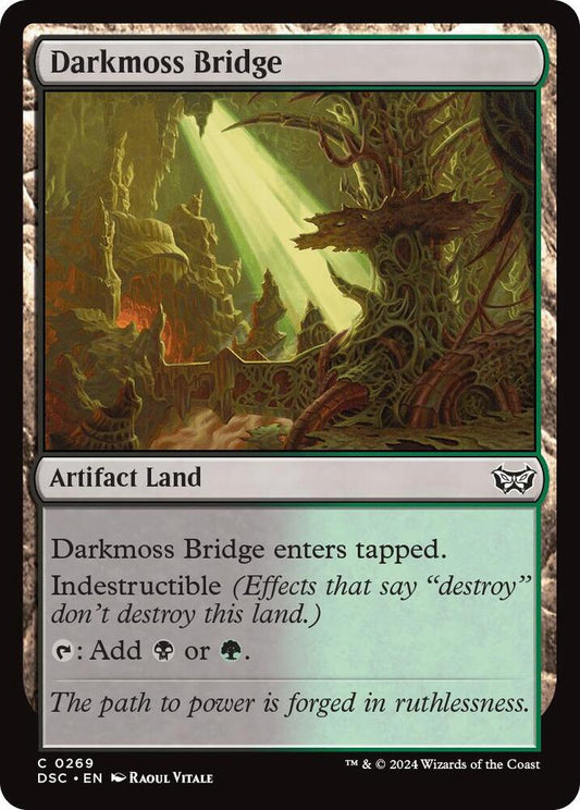 Darkmoss Bridge [Commander: Duskmourn: House of Horror] 269