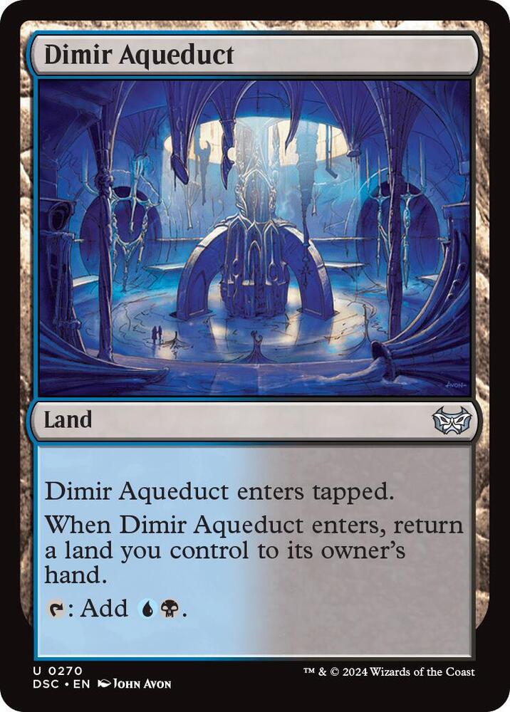 Dimir Aqueduct [Commander: Duskmourn: House of Horror] 270