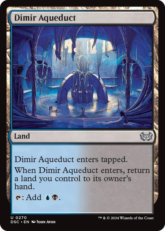 Dimir Aqueduct [Commander: Duskmourn: House of Horror] 270