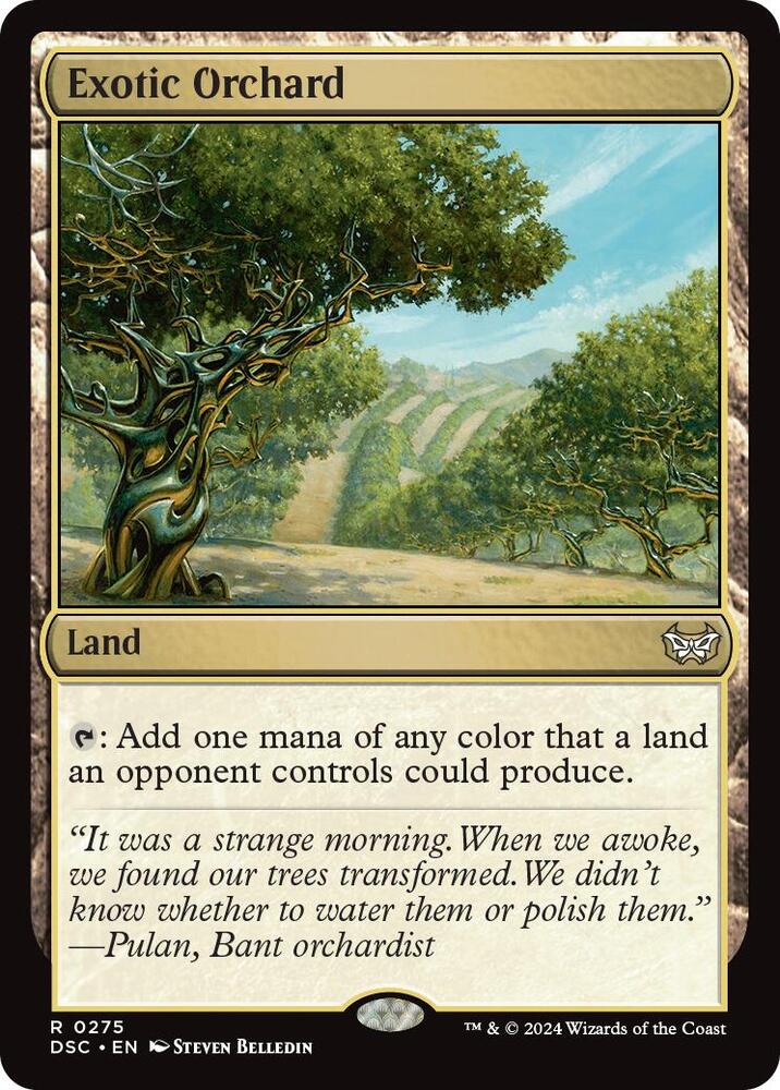 Exotic Orchard [Commander: Duskmourn: House of Horror] 275