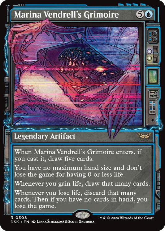 Marina Vendrell's Grimoire (Showcase) [Duskmourn: House of Horror] 308