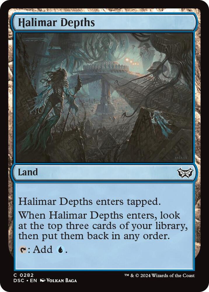 Halimar Depths [Commander: Duskmourn: House of Horror] 282