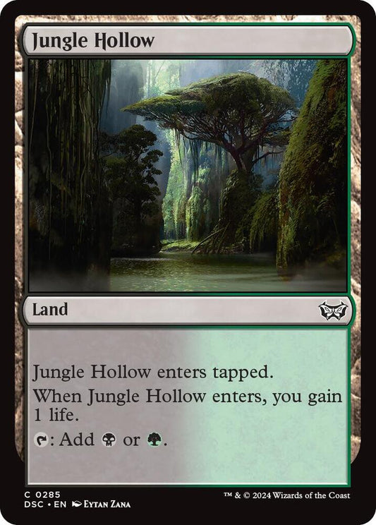 Jungle Hollow [Commander: Duskmourn: House of Horror] 285