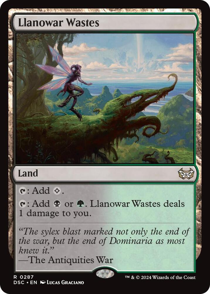 Llanowar Wastes [Commander: Duskmourn: House of Horror] 287