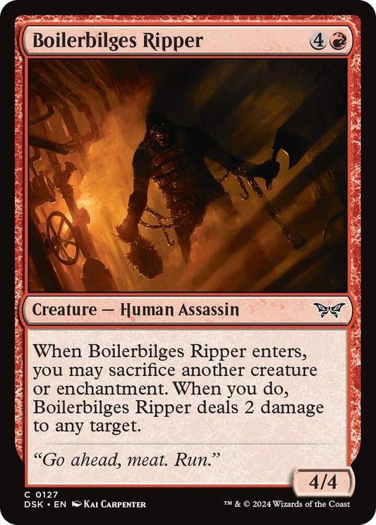 Boilerbilges Ripper [Duskmourn: House of Horror] 127