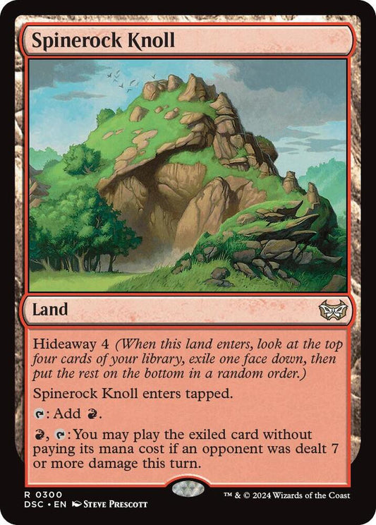 Spinerock Knoll [Commander: Duskmourn: House of Horror] 300