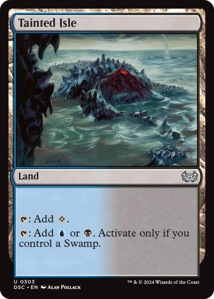 Tainted Isle [Commander: Duskmourn: House of Horror] 303
