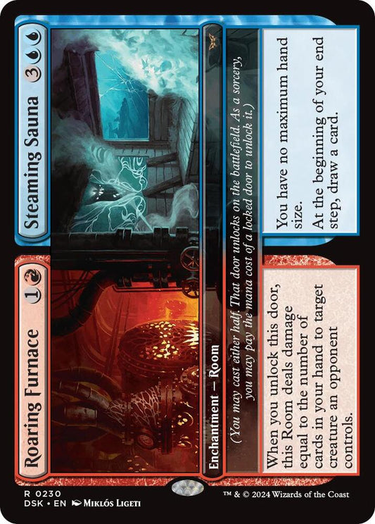 Roaring Furnace // Steaming Sauna [Duskmourn: House of Horror] 230