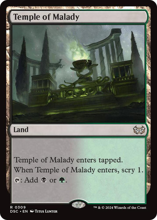 Temple of Malady [Commander: Duskmourn: House of Horror] 309