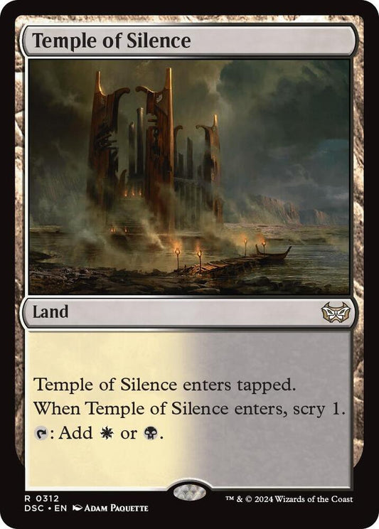 Temple of Silence [Commander: Duskmourn: House of Horror] 312