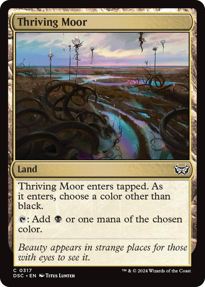 Thriving Moor [Commander: Duskmourn: House of Horror] 317