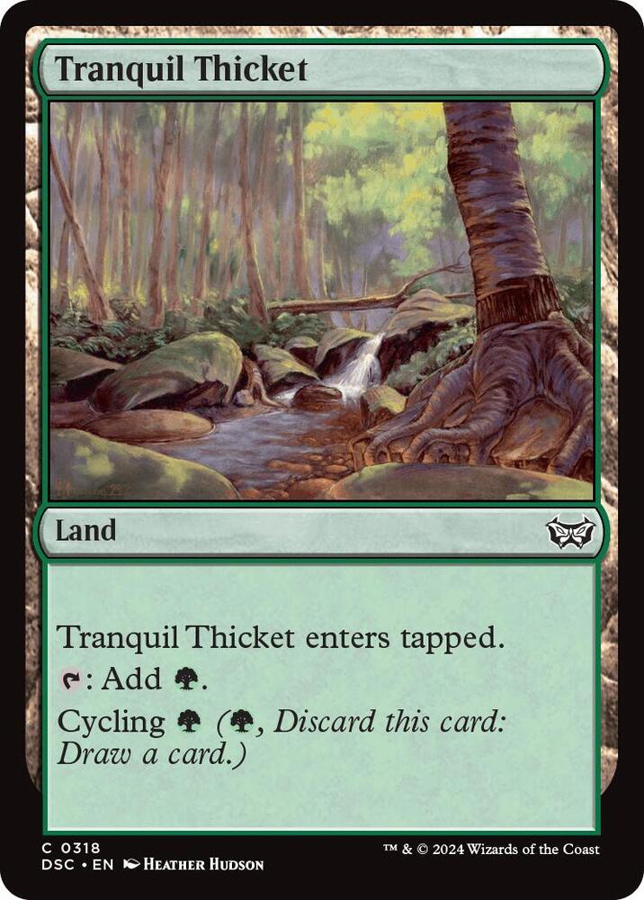 Tranquil Thicket [Commander: Duskmourn: House of Horror] 318