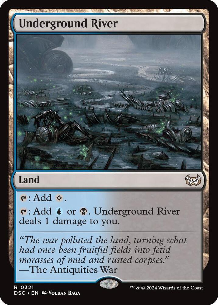 Underground River [Commander: Duskmourn: House of Horror] 321