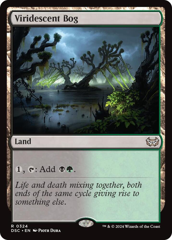 Viridescent Bog [Commander: Duskmourn: House of Horror] 324