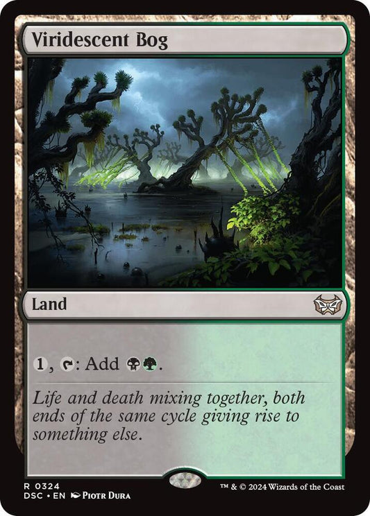 Viridescent Bog [Commander: Duskmourn: House of Horror] 324