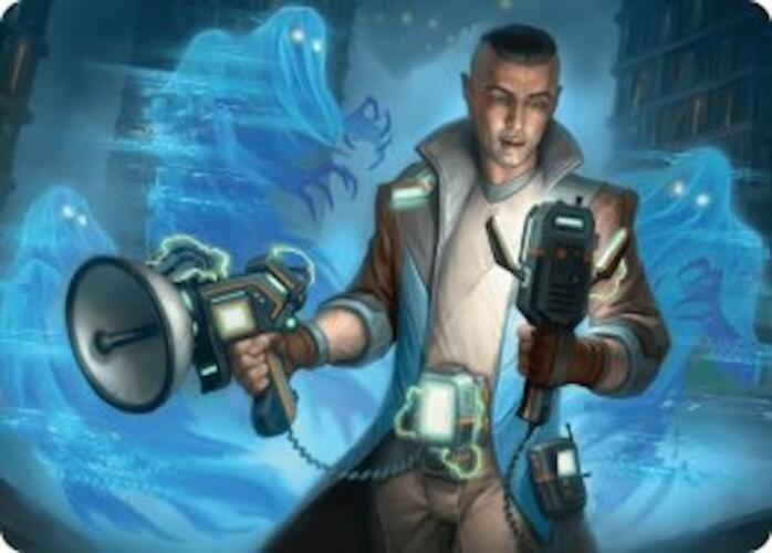 Paranormal Analyst Art Card [Art Series: Duskmourn: House of Horror] 5