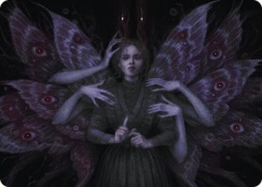Demonic Counsel Art Card (7/54) [Art Series: Duskmourn: House of Horror] 7