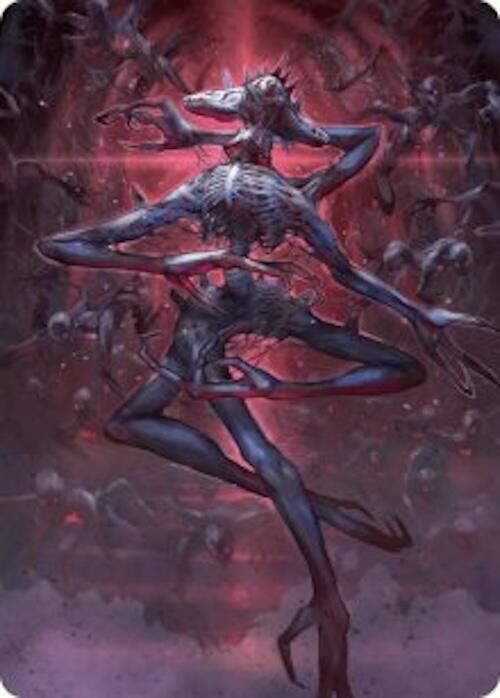Overlord of the Balemurk Art Card [Art Series: Duskmourn: House of Horror] 47