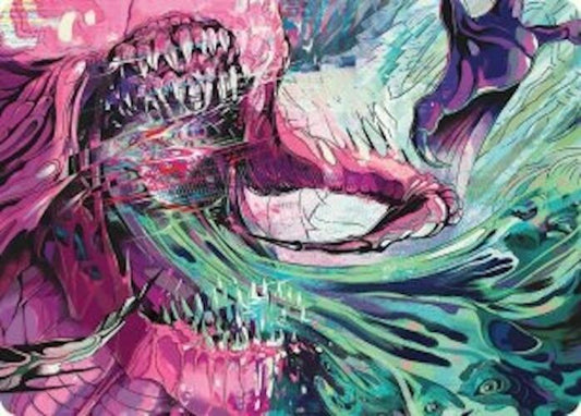 Fear of Missing Out Art Card [Art Series: Duskmourn: House of Horror] 34