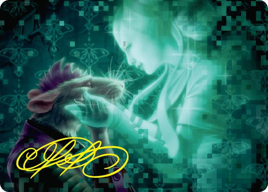 Cathartic Parting Art Card (Gold-Stamped Signature) [Art Series: Duskmourn: House of Horror] 14